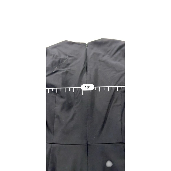 Banana Republic Dress Womens Size 2 Black Sleeveless Round Neck Back Zip EUC‎ - Picture 9 of 11